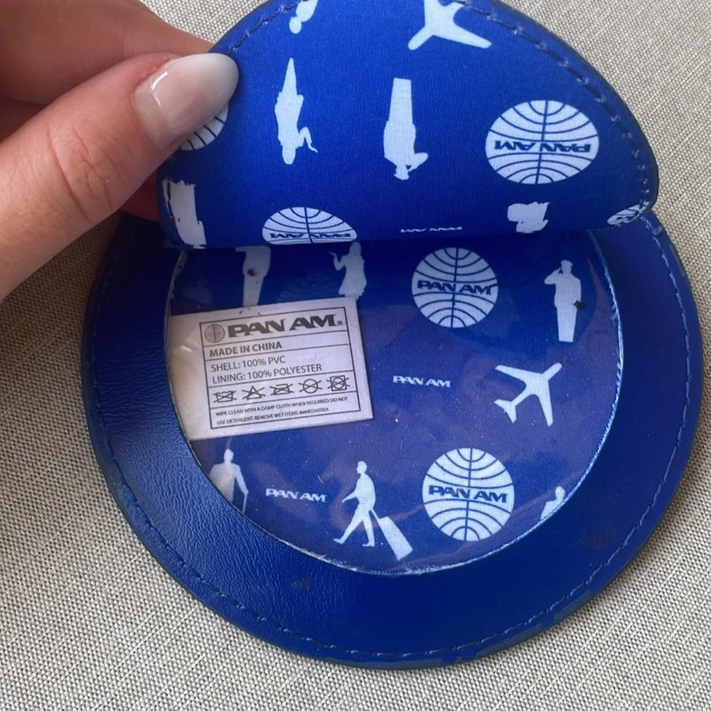 Pan Am luggage tag